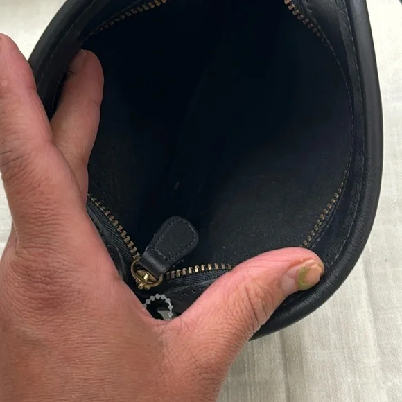 Coach vintage abbie Bag black leather - Picture 8 of 9